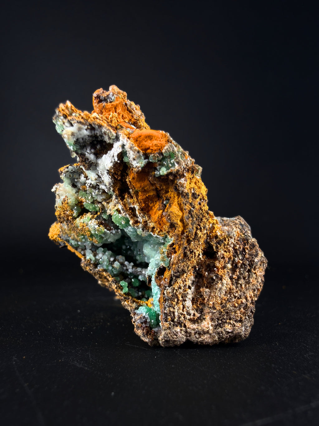 Smithsonite and Olivenite