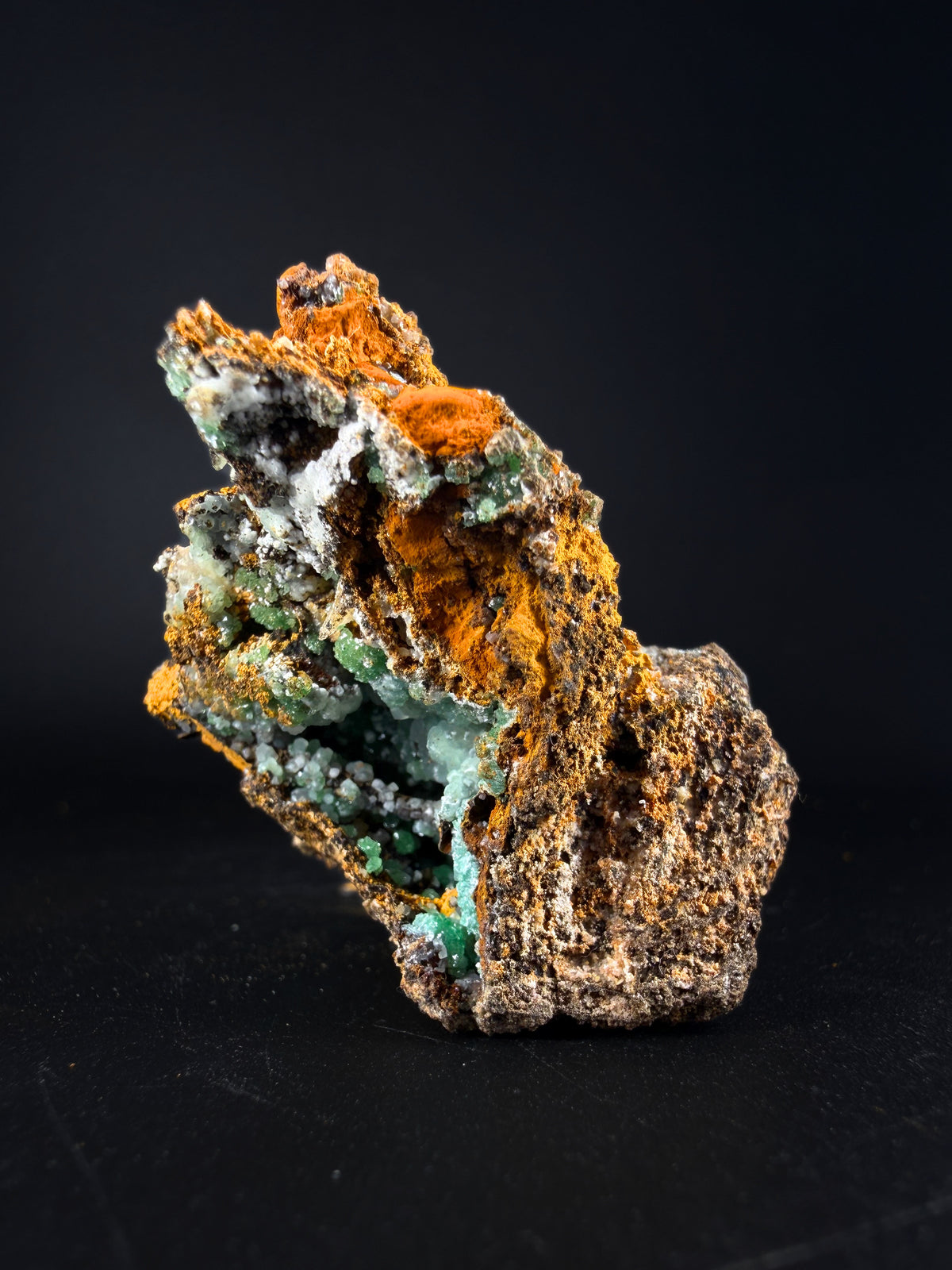 Smithsonite and Olivenite