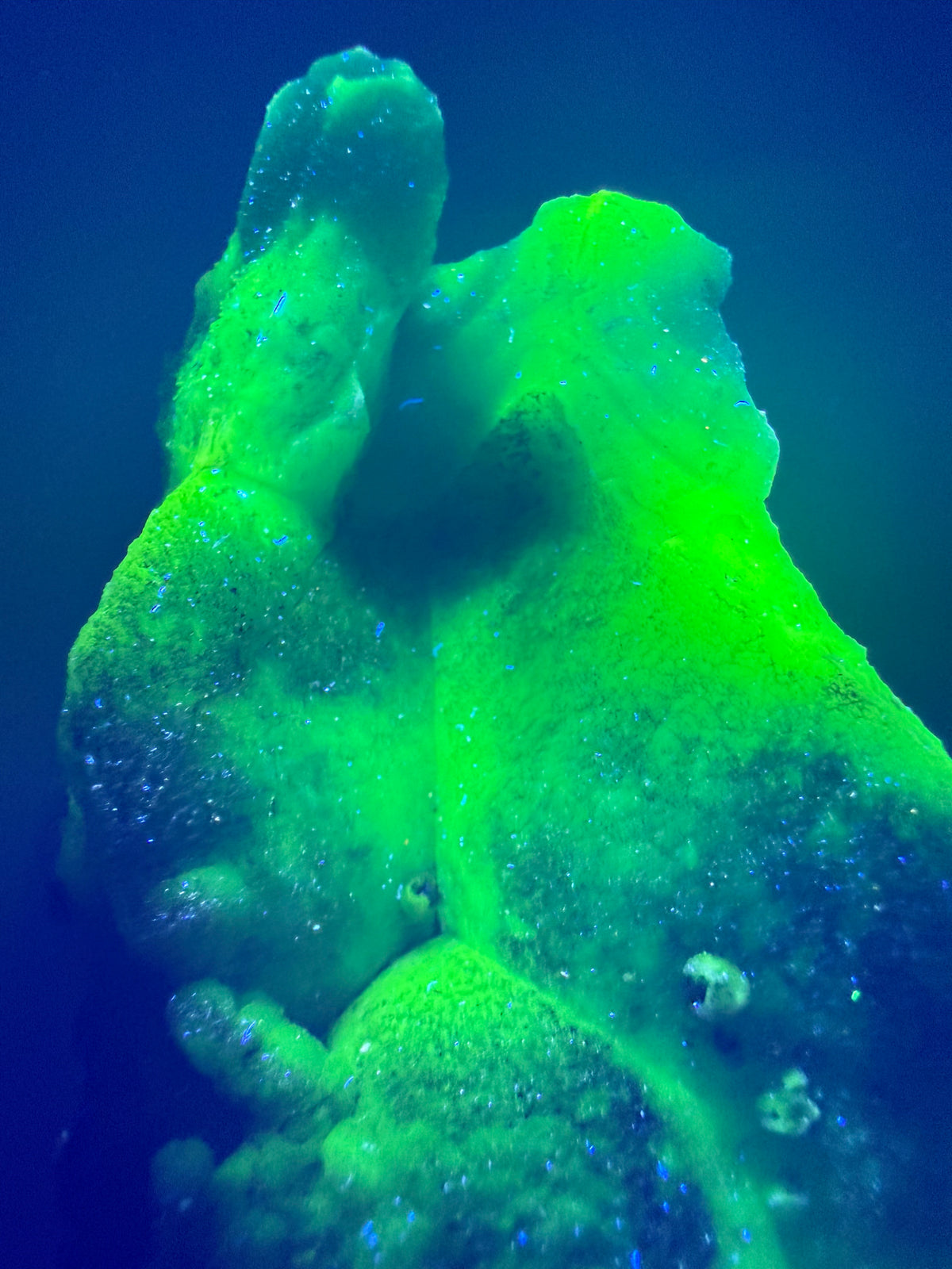 Adamite with Limonite