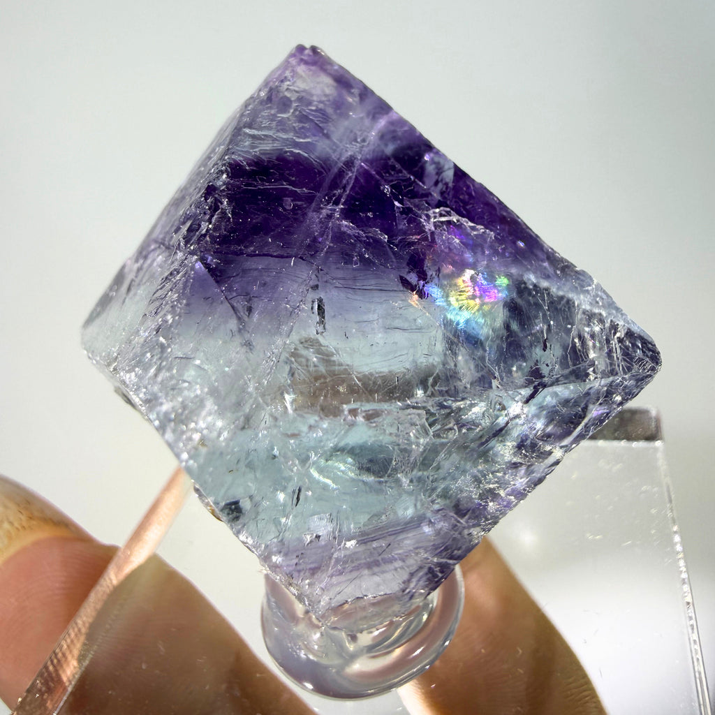 Fluorite (Octahedral Cleavage)