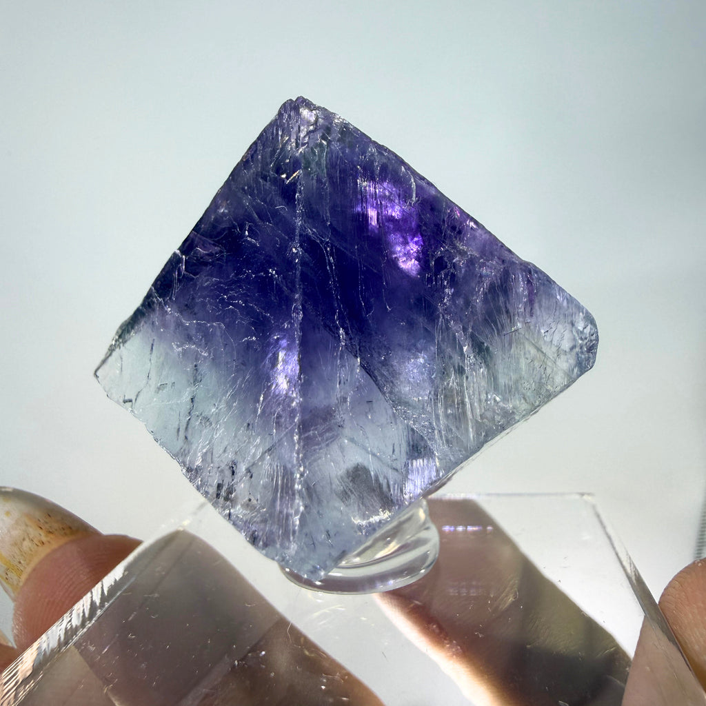 Fluorite (Octahedral Cleavage)