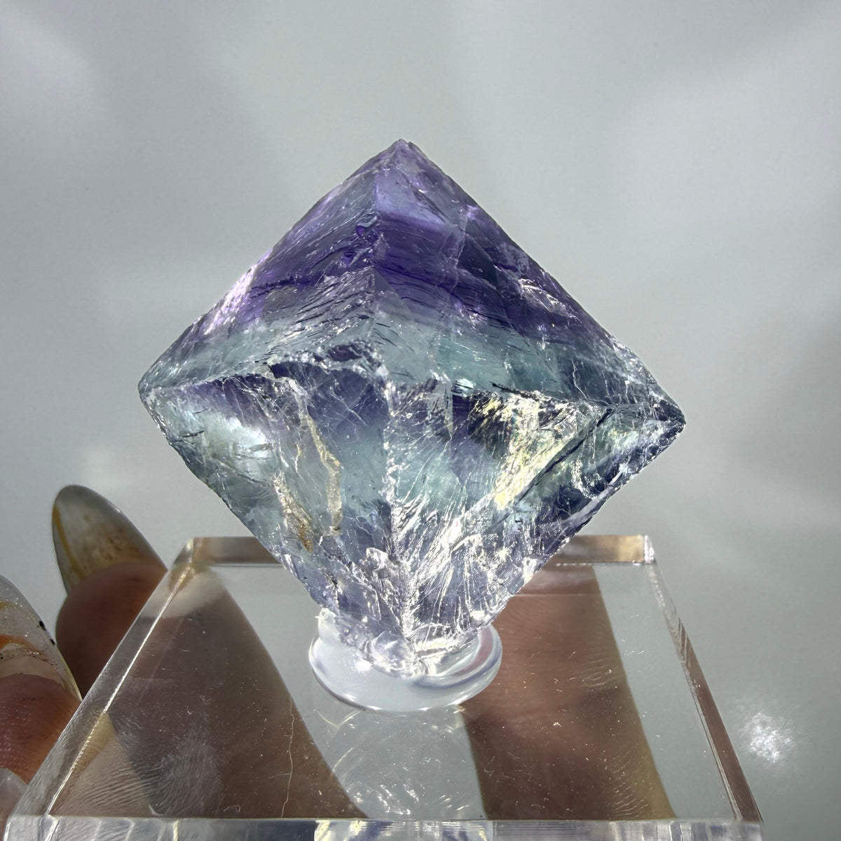 Fluorite (Octahedral Cleavage)