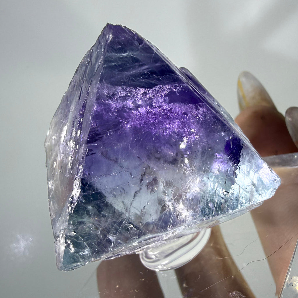 Fluorite (Octahedral Cleavage)
