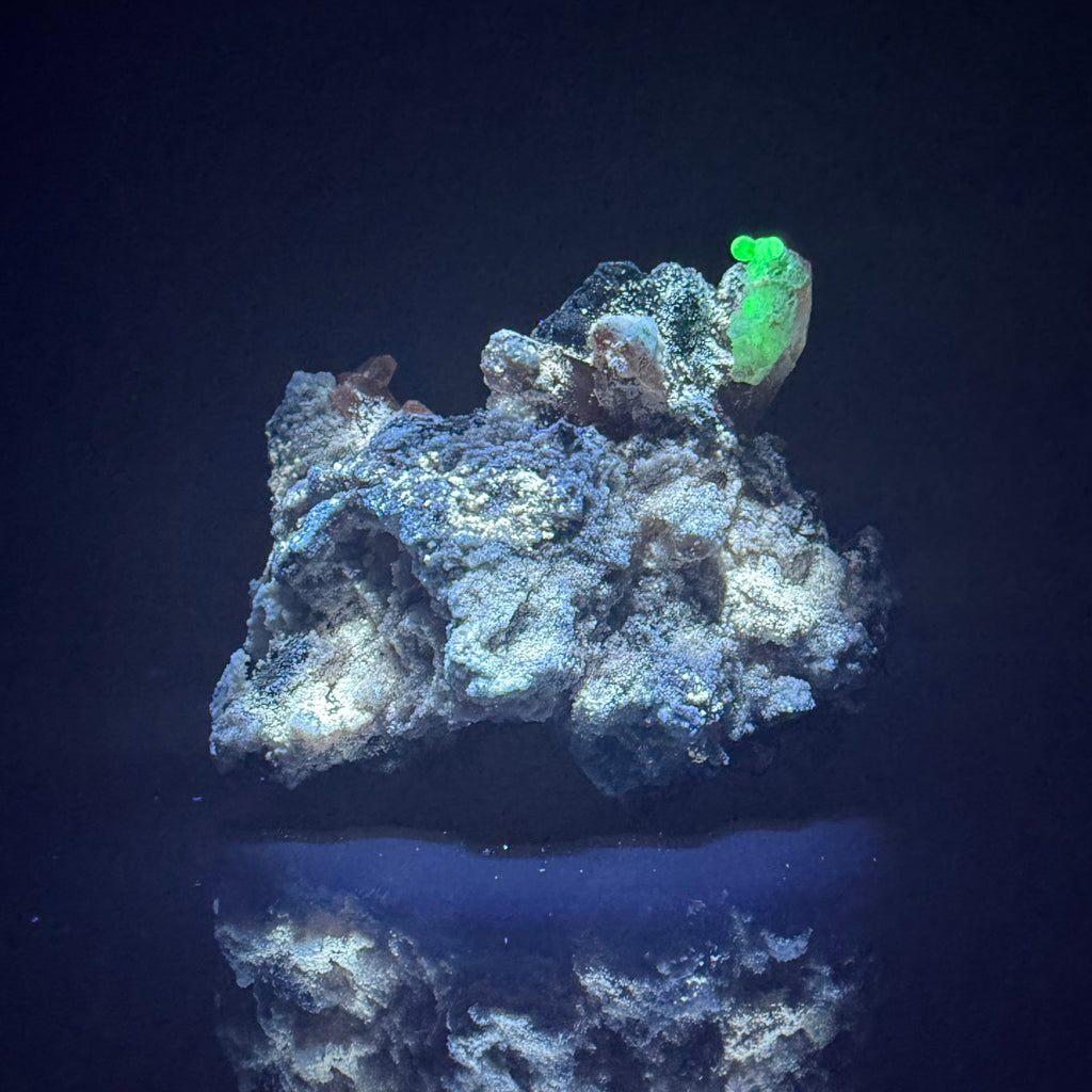 Topaz with Hyalite Opal