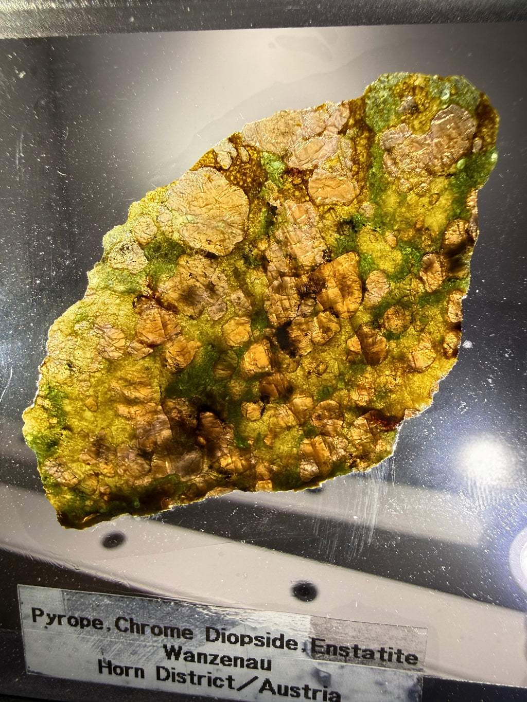 Pyrope, Chrome Diopside and Enstatite