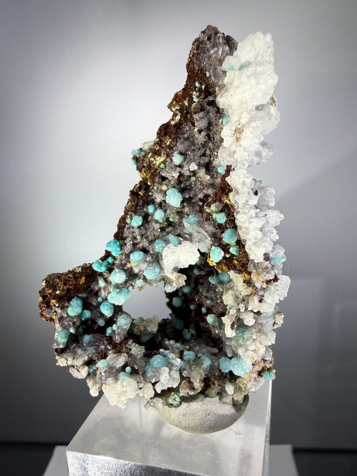 Aurichalcite and Calcite