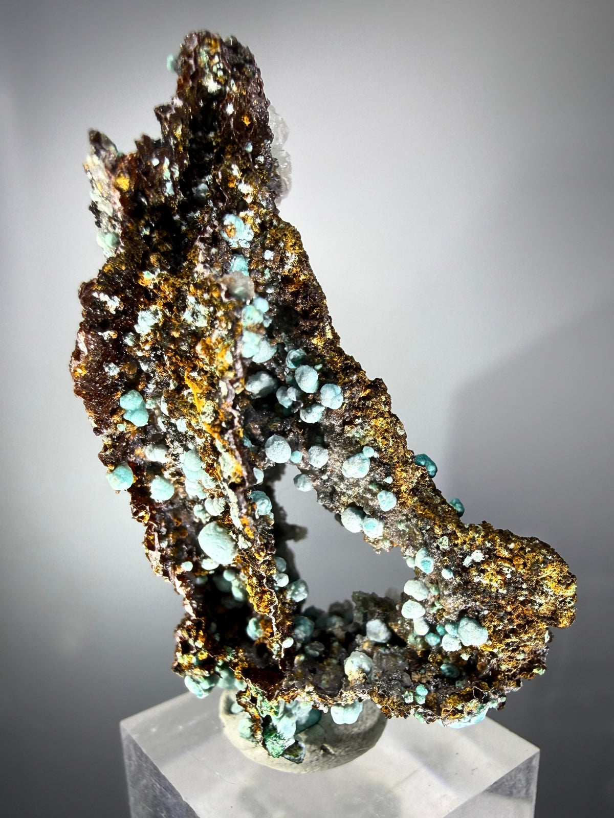 Aurichalcite and Calcite