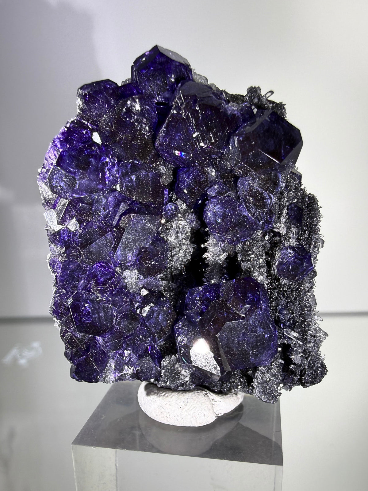 Fluorite with Quartz