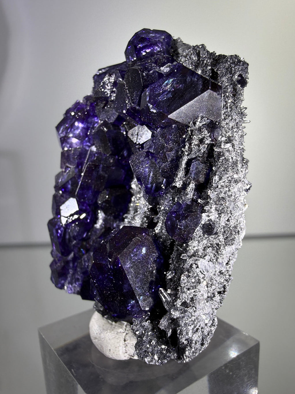 Fluorite with Quartz