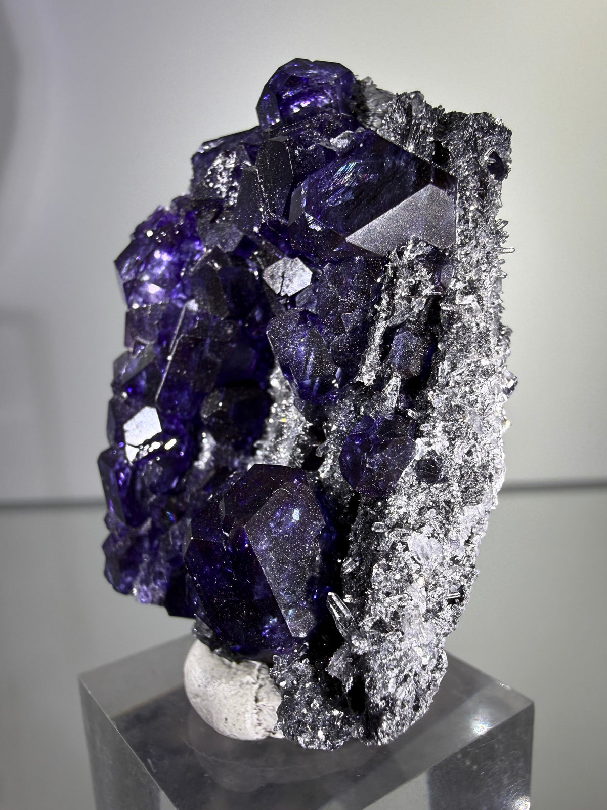 Fluorite with Quartz