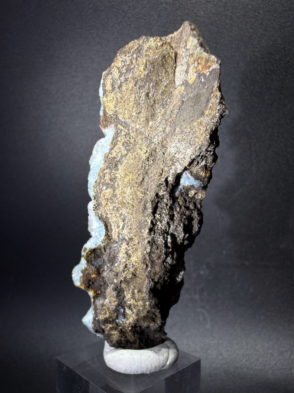 Hemimorphite and Calcite