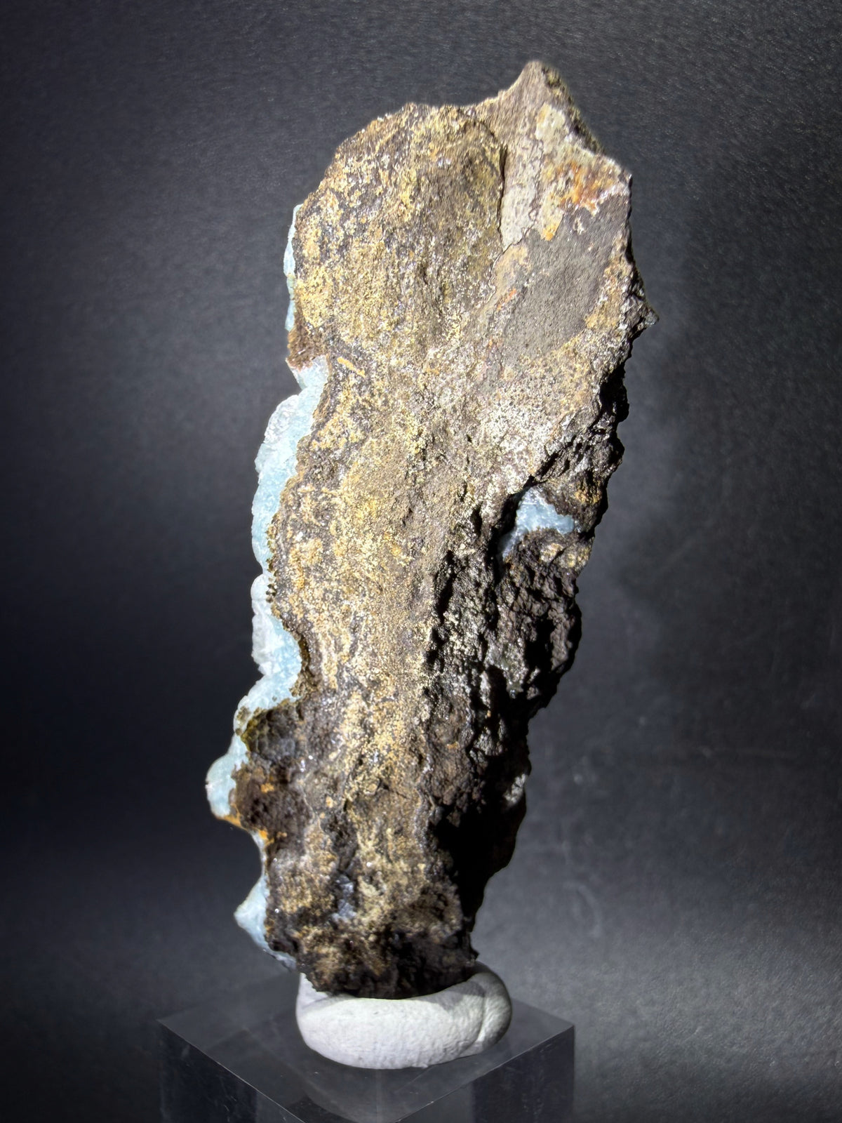 Hemimorphite and Calcite