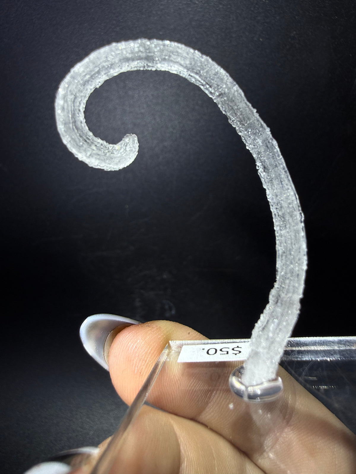 Gypsum Var. Selenite (Rams Horn)