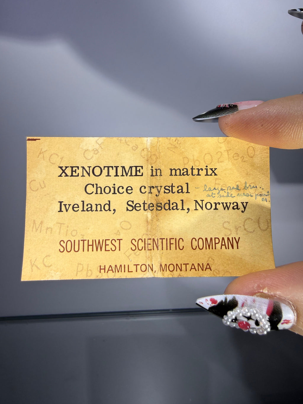 Xenotime in Matrix