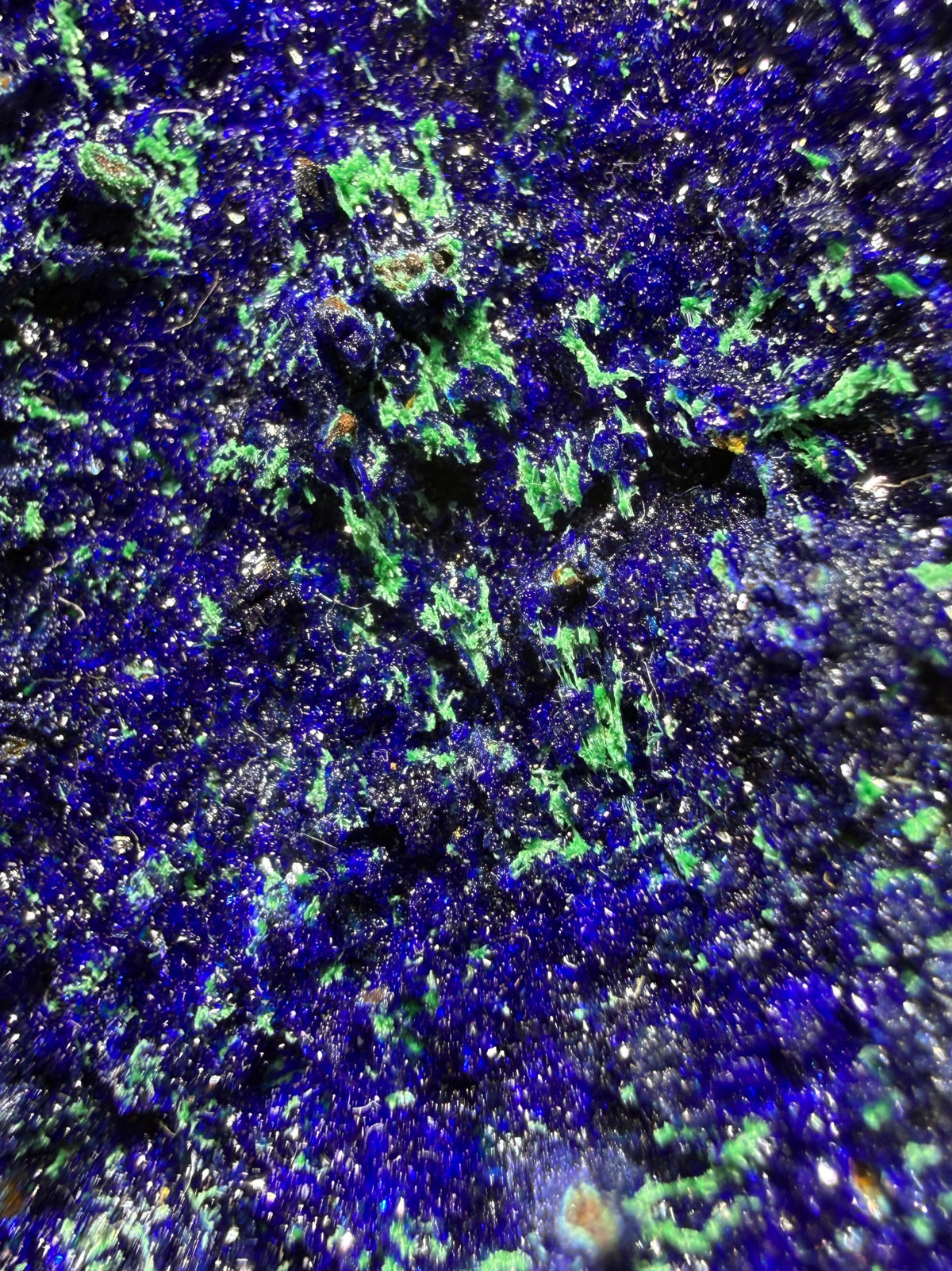 Azurite and Malachite