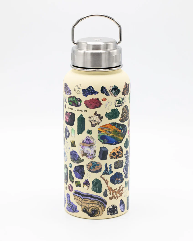 Gems & Minerals 32 oz Steel Bottle