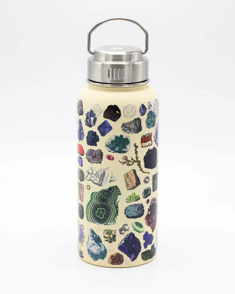 Gems & Minerals 32 oz Steel Bottle
