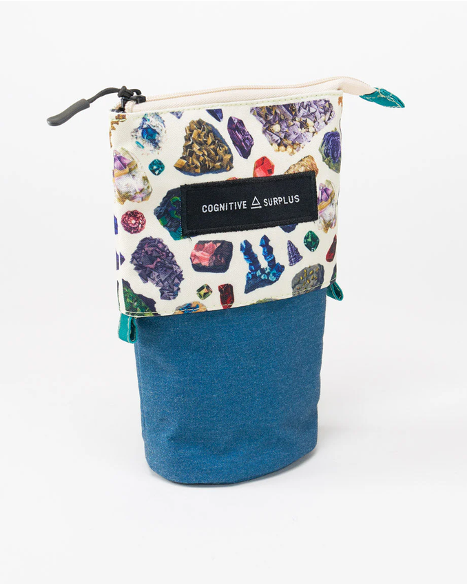 Gems & Minerals Telescoping Zipper Bag