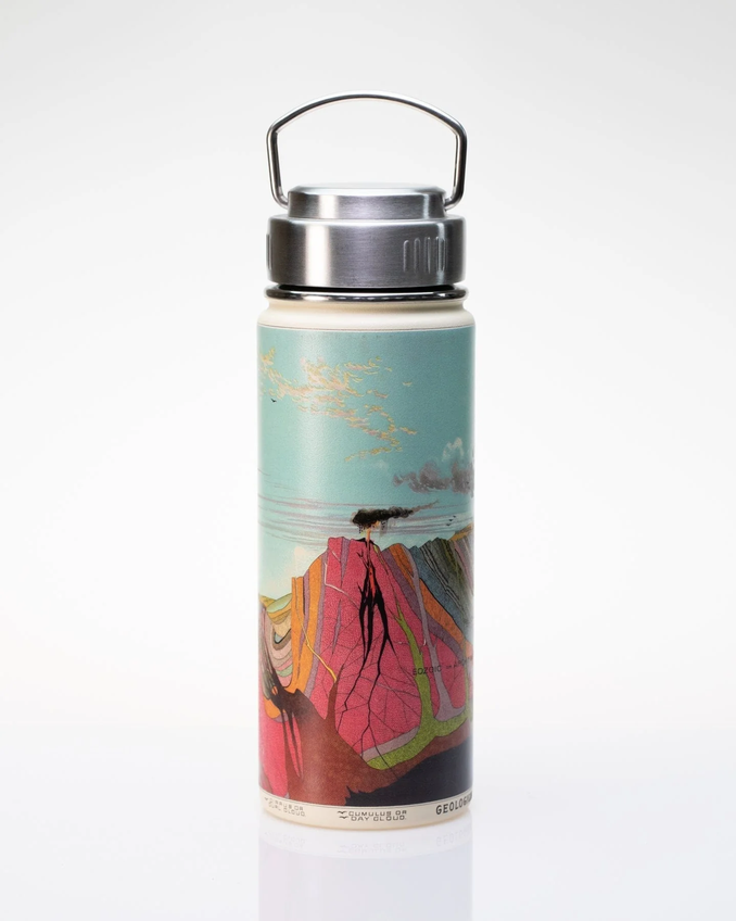 Earth's Geology 18 oz Steel Bottle