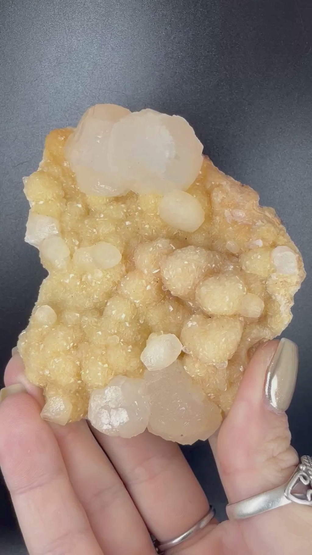 Calcite on Dolomite