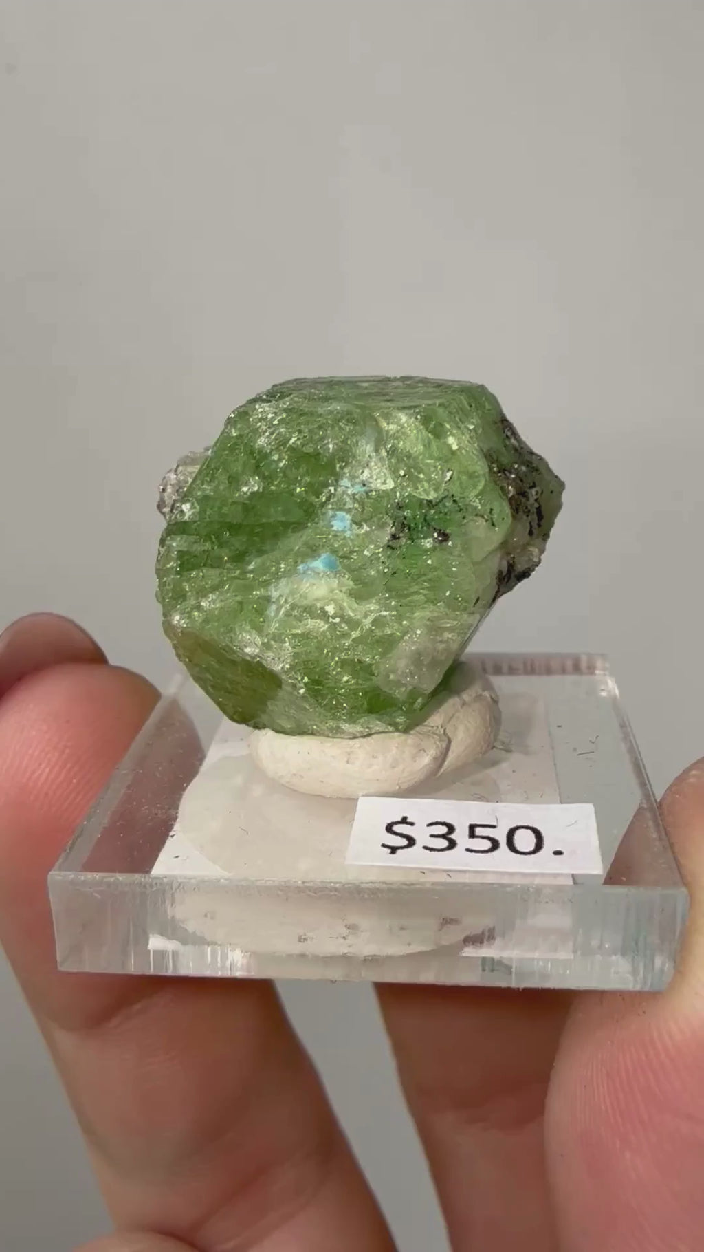 Grossular Garnet Var. Tsavorite