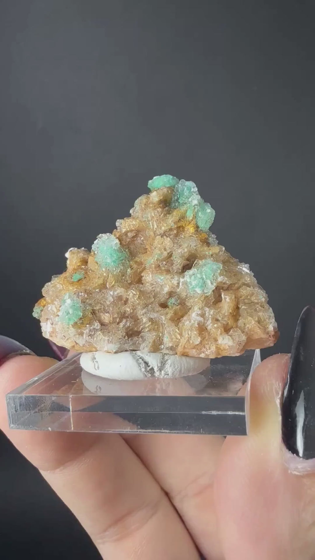Devilline (Rare Calcium Copper Sulfate)