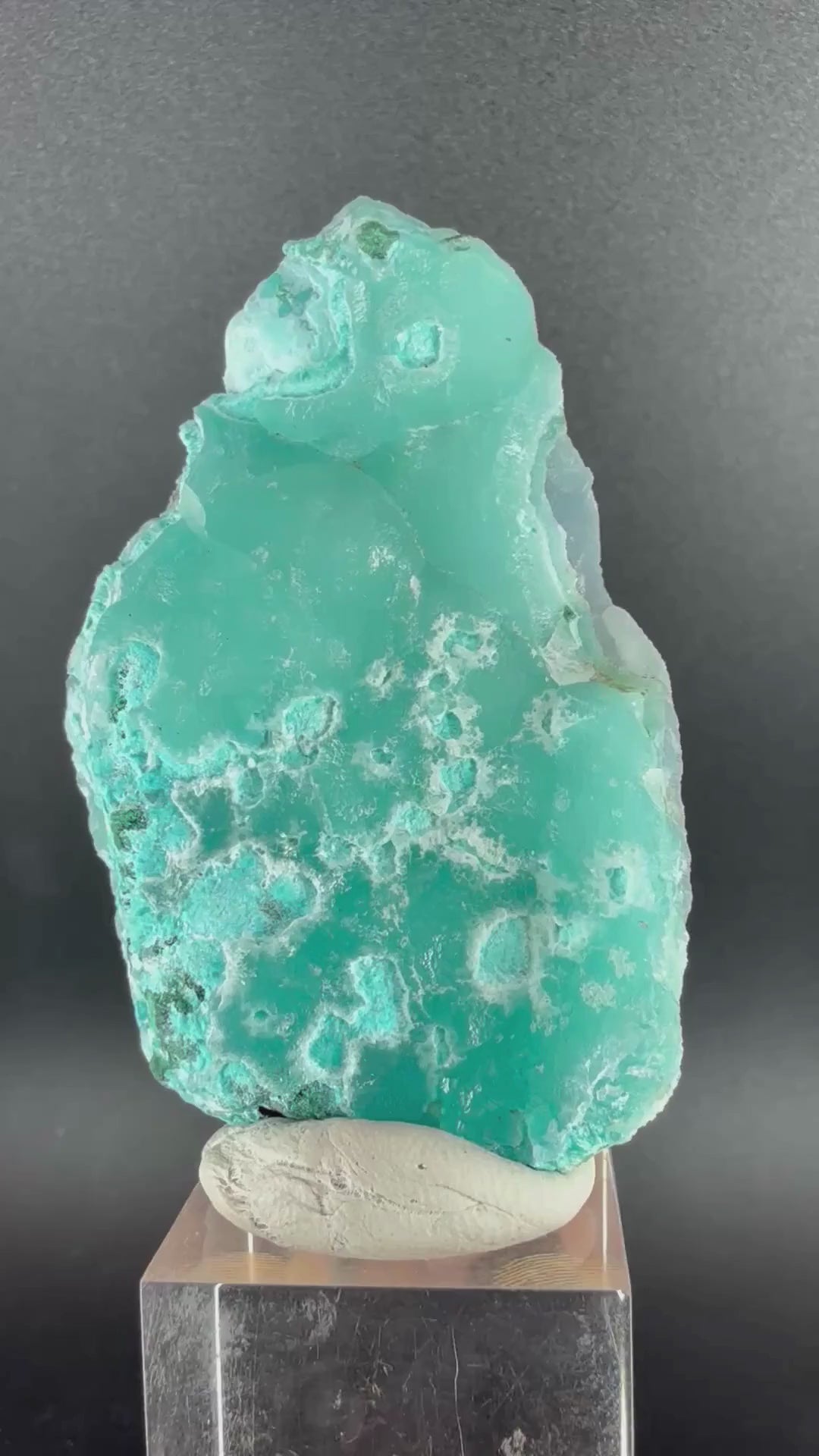 Hemimorphite on Smithsonite