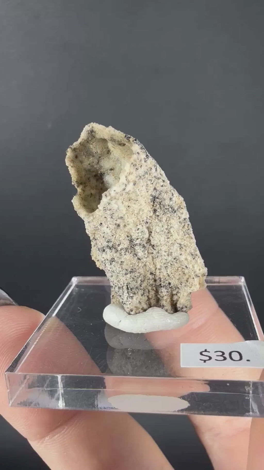 Fulgerite "Lightning strike captured in sand"