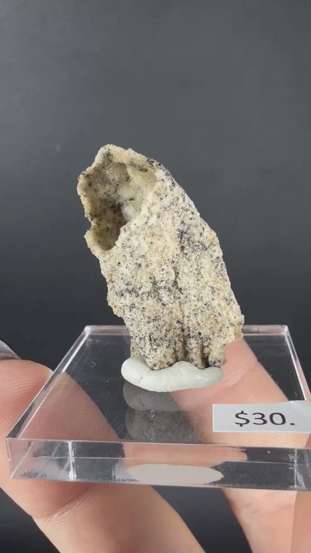 Fulgerite "Lightning strike captured in sand"