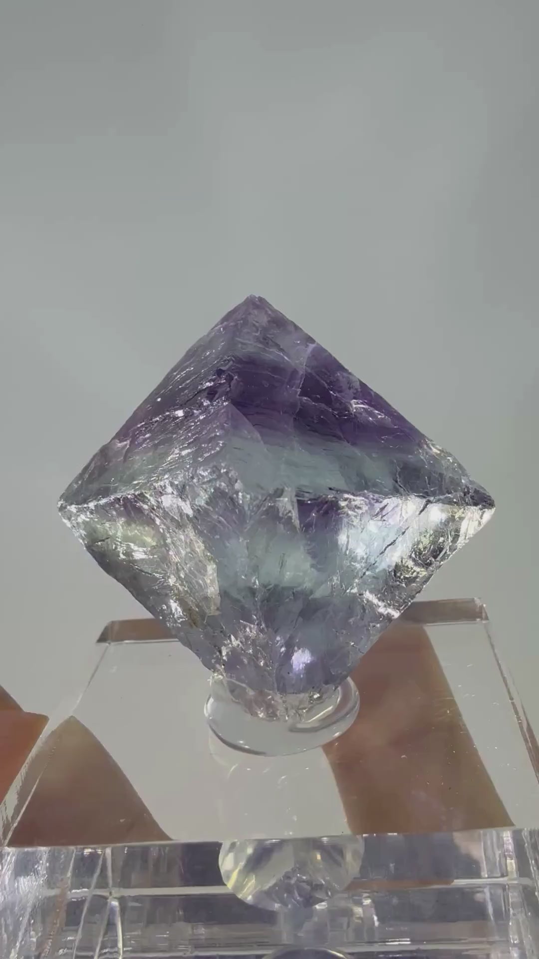 Fluorite (Octahedral Cleavage)