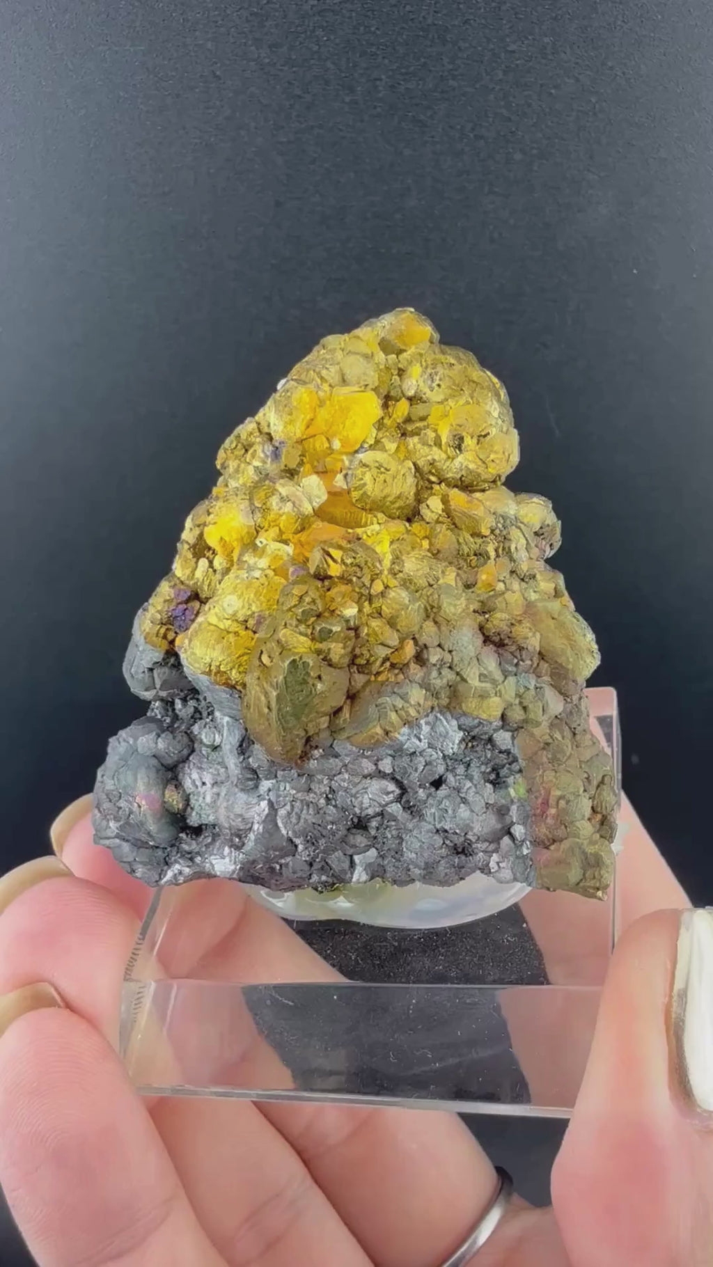 Pyrite Tetrahedrite on Chalcopyrite with Bournonite and Mangano Calcite