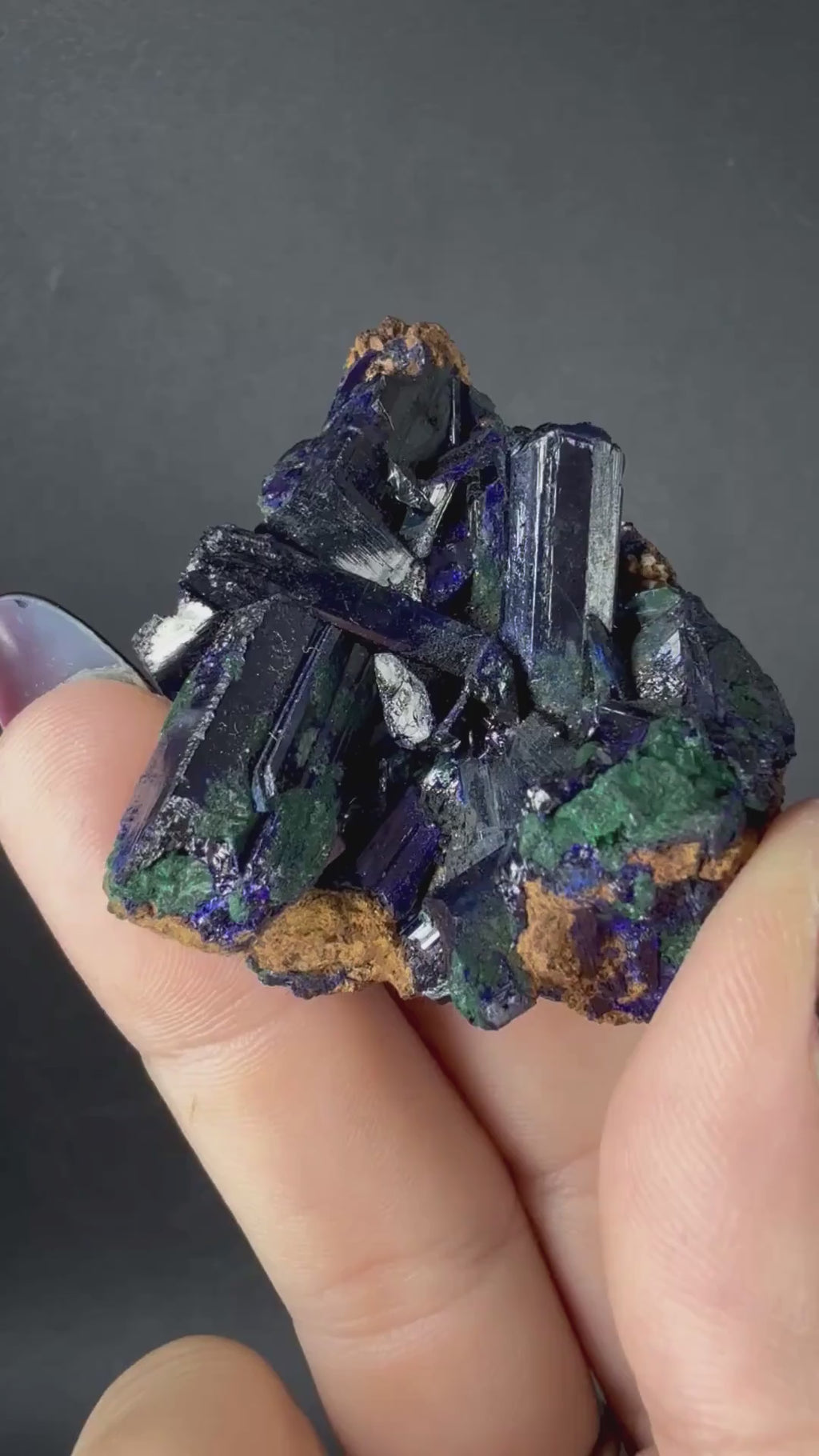 Azurite and Malachite